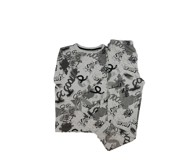 Šedé stylové pyžamo Primark 