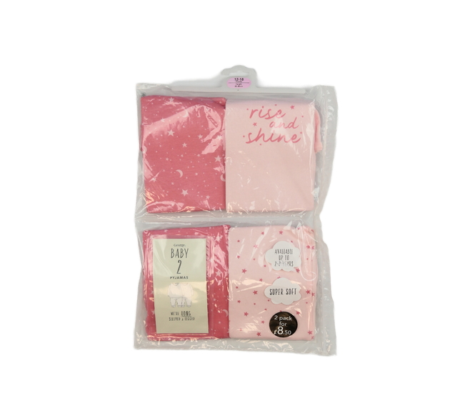Nové růžové pyžamo 2 ks George