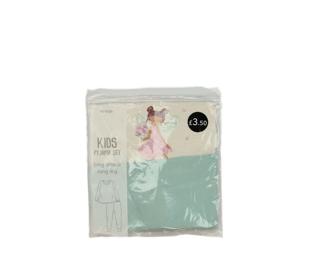 Nové pyžamo s vílou krémovo-tyrkysové George