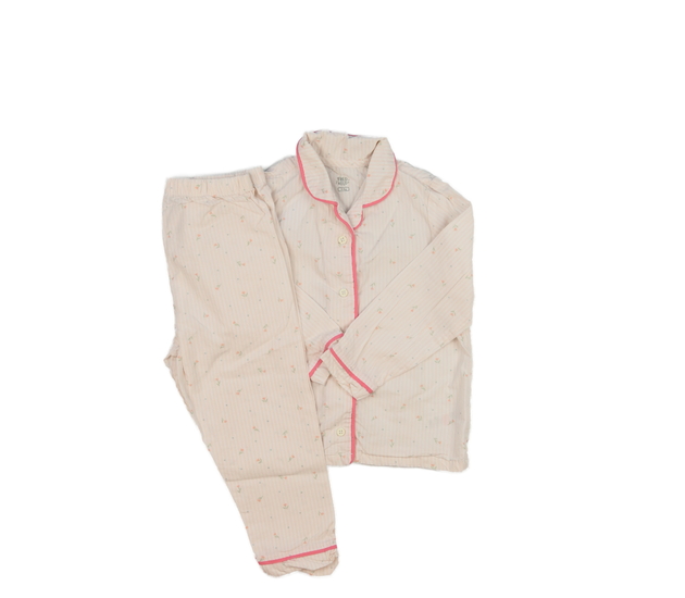 Světlé košilové pyžamo s květinami F&F