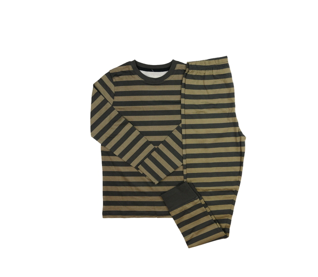 Pruhované tmavé pyžamo George