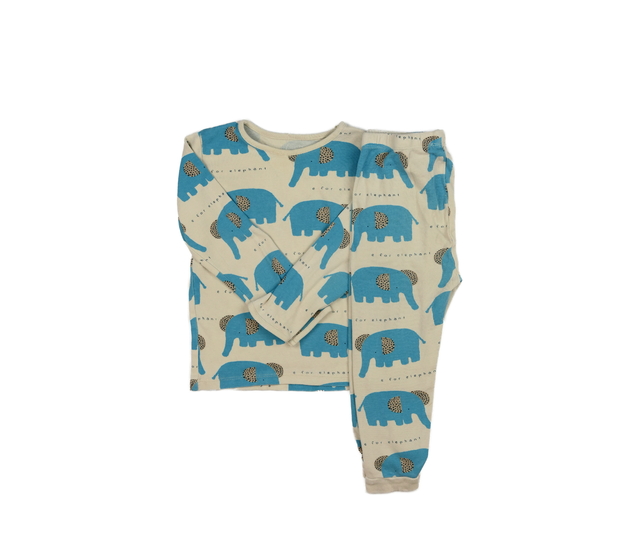 Světlé pyžamo se slony George