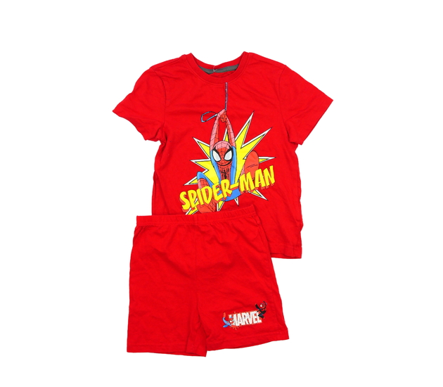 Červené pyžamo Spider-man Primark 