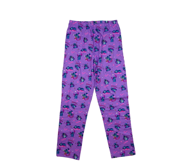 Fialové pyžamové kalhoty Stitch Disney Primark 