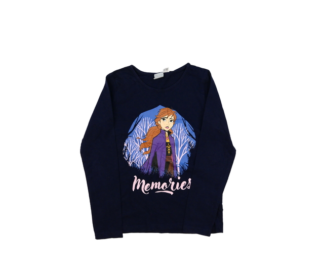 Tmavě modré pyžamové triko Frozen Disney 