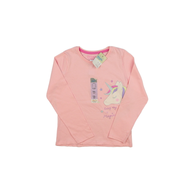 Nové růžové pyžamové triko Primark 