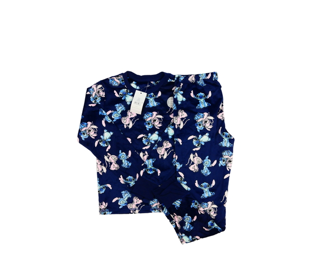 Nové tmavé hebké pyžamo Stitch George