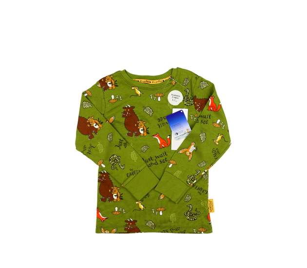 Nové zelené pyžamové triko Gruffalo George