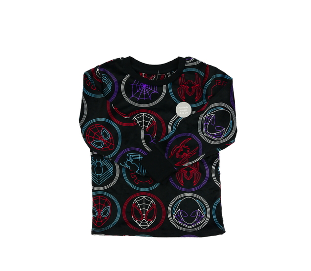 Tmavý Spider-man pyžamový hebký vršek George