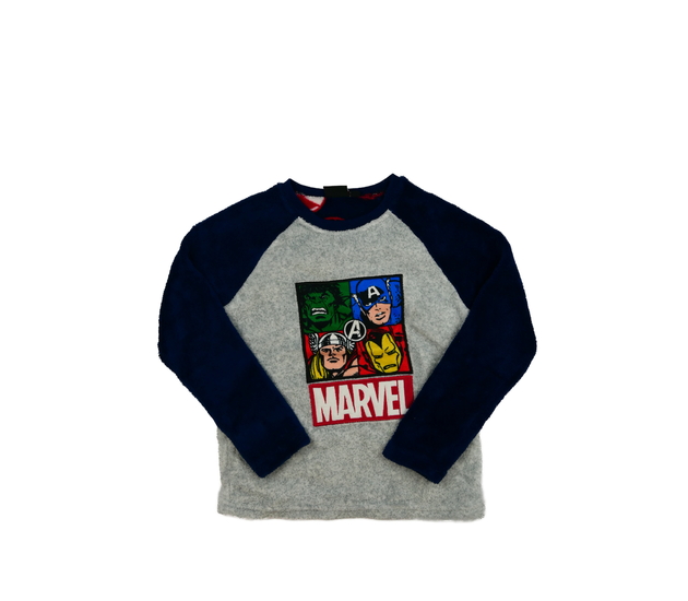 Teplý pyžamový vršek Marvel Primark 