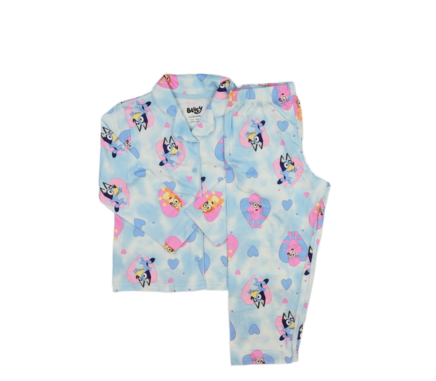 Modré pyžamo Bluey Primark 