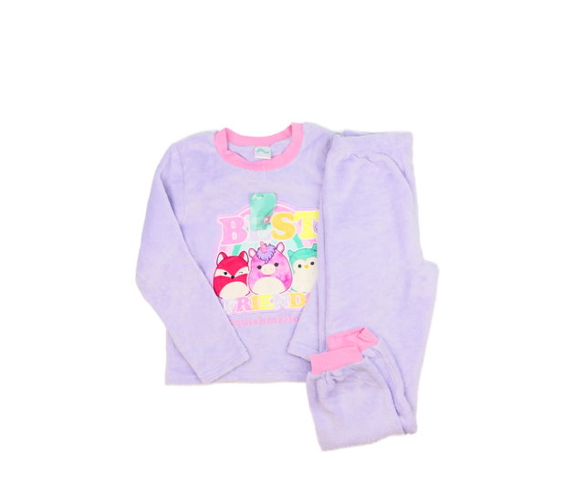 Nové fialové teplé pyžamo Squishmallows 