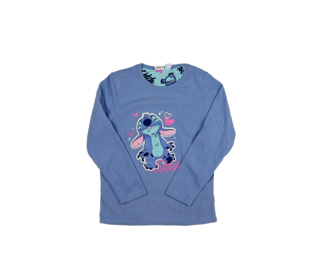 Modrý fleecový pyžamový vršek Disney Primark 