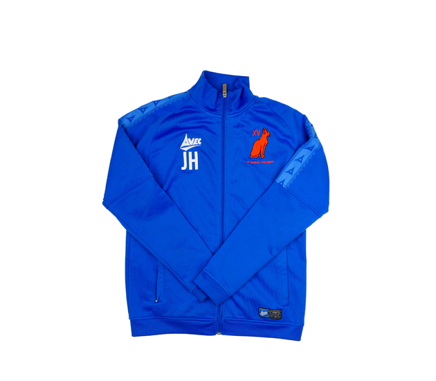 Modrá sportovní mikina 