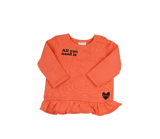 Oranžová mikina F&F