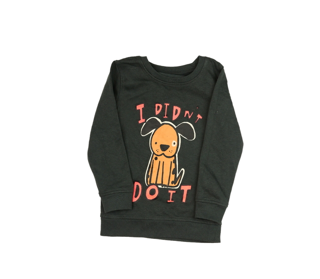 Tmavě šedá mikina s pejskem George