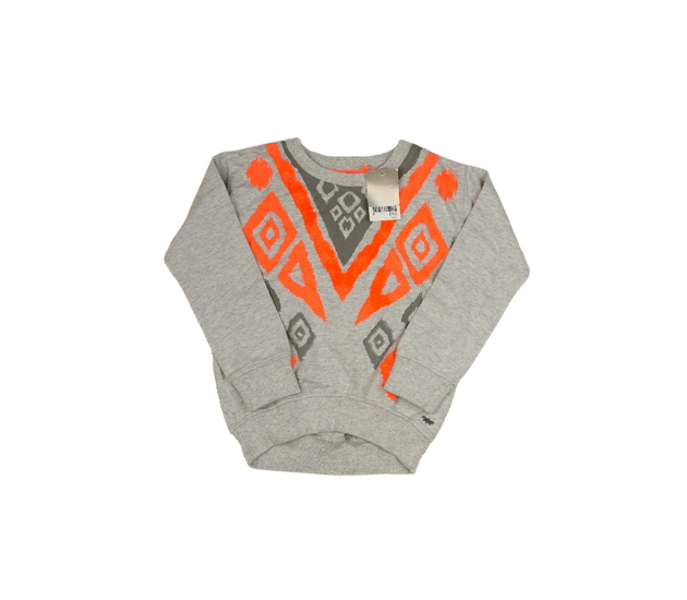 Nová šedá vzorovaná mikina Next