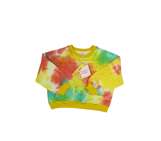 Nová batikovaná krátká mikina 