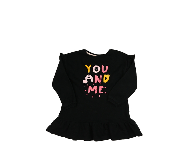 Černá mikina s volánky F&F