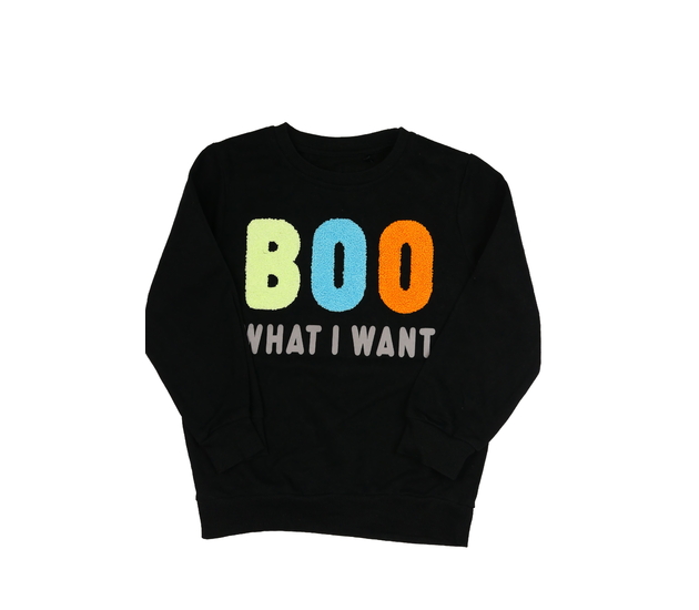 Černá mikina s nápisem George