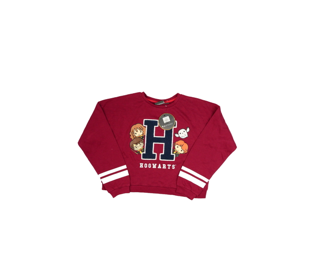 Nová bordo crop mikina Harry Potter Primark