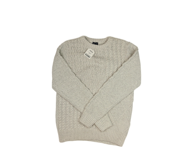 Nový šedý melírovaný svetr Next