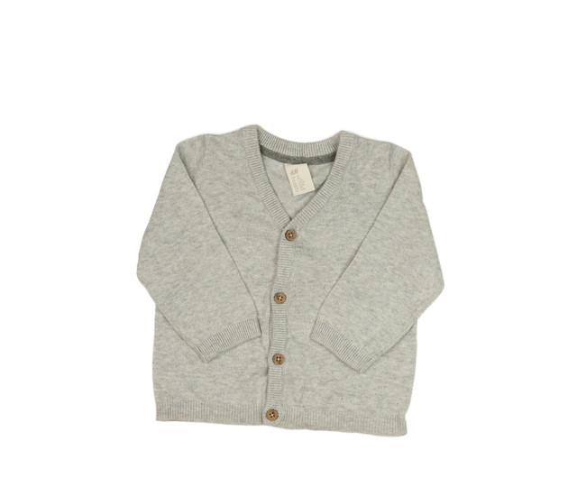 Šedý melírovaný svetřík H&M