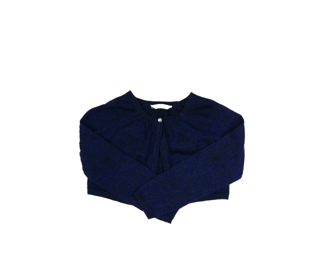 Modrá metalické bolerko John Lewis