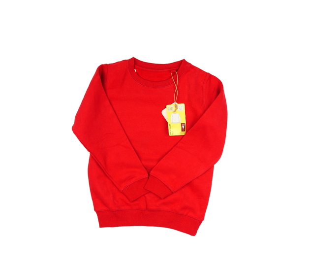 Nová červená mikina 