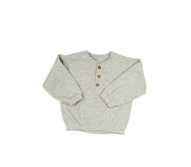 Šedá melírovaná mikina F&F