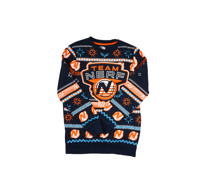 Tmavě modrá mikina Nerf