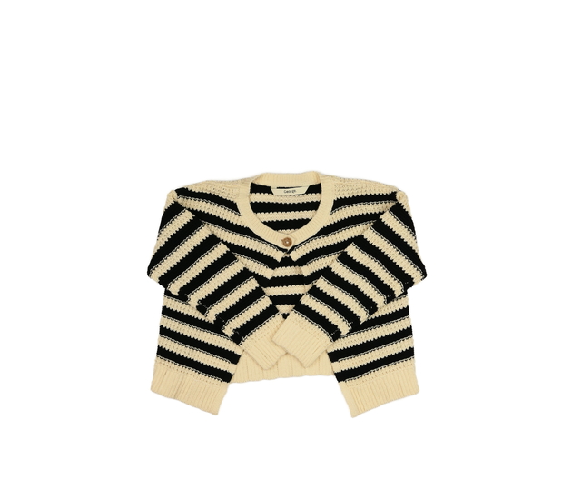 Madeirové pruhované bolerko George