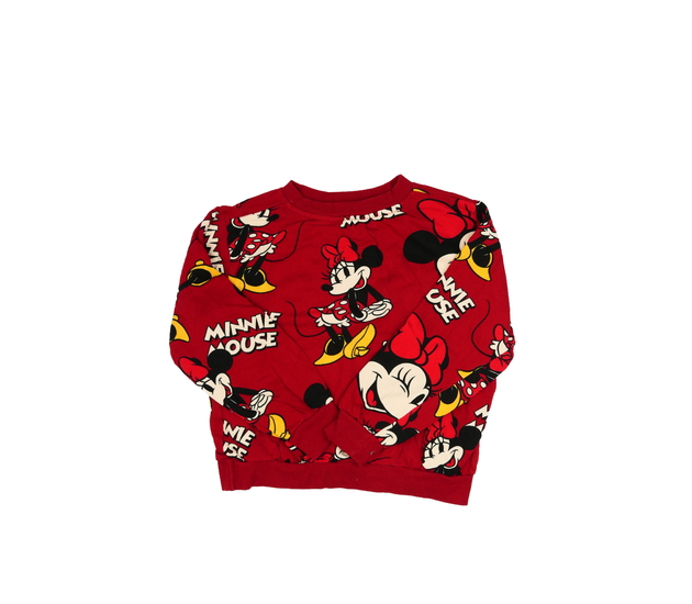 Červená mikina Minnie Disney H&M