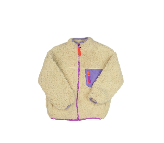 Krémová beránková mikina M&S