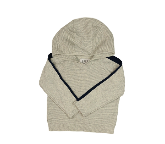 Šedý přízový svetřík F&F