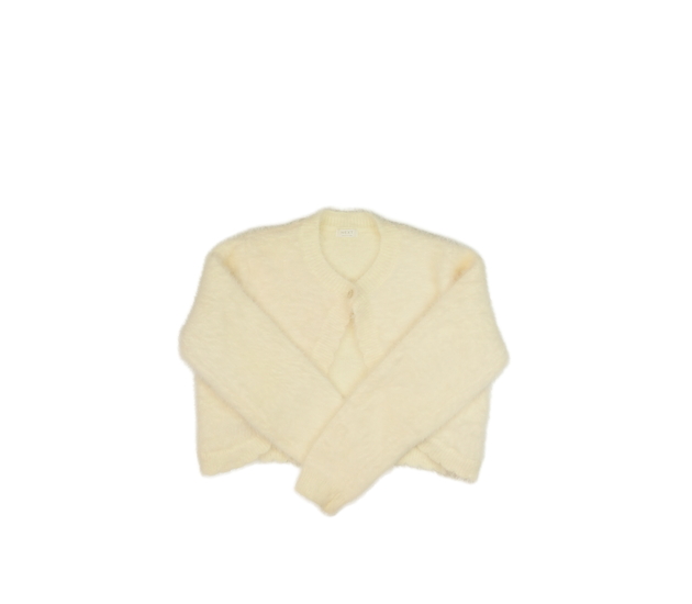 Krémové žinylkové bolerko Next