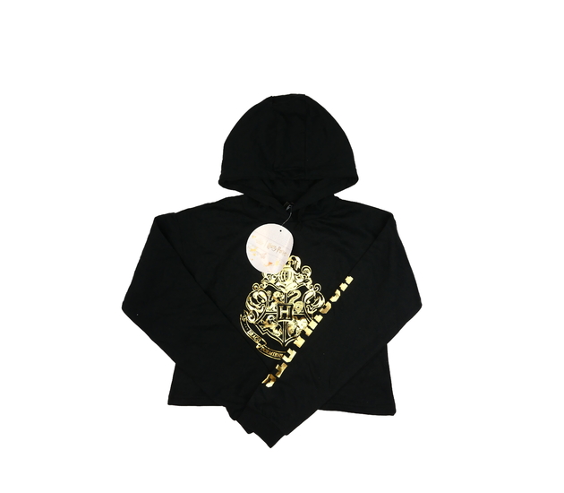 Nová černá crop mikina Harry Potter