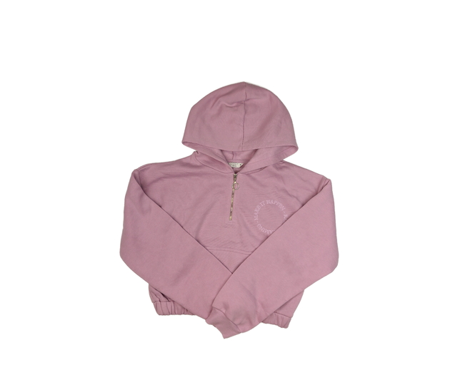 Nová fialová crop mikina vel. 176 