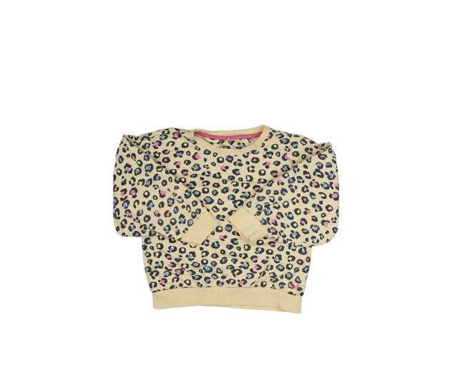 Světlá vzorovaná mikina 