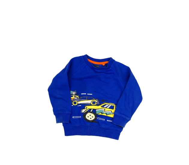 Modrá mikina s auty F&F