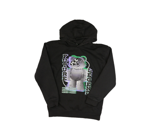 Šedá mikina s cool obrázkem George