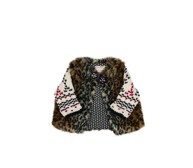 Svetr se zvířecím vzorem 