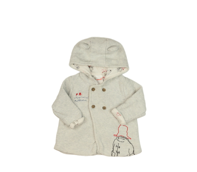 Šedý svetřík Paddington Tu