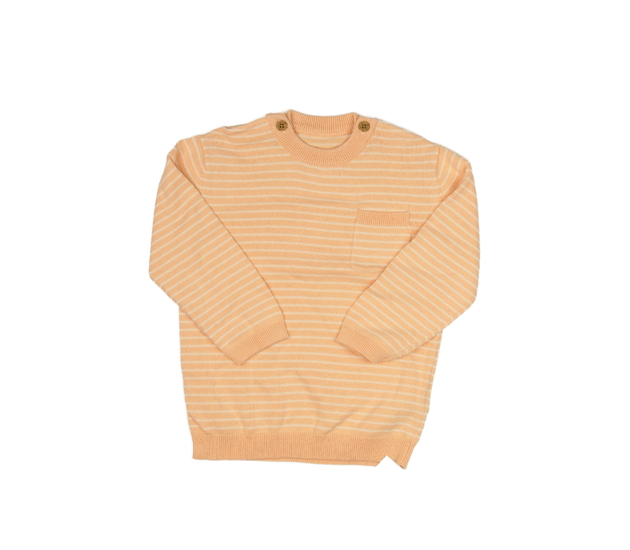 Nový oranžový pruhovaný svetr George