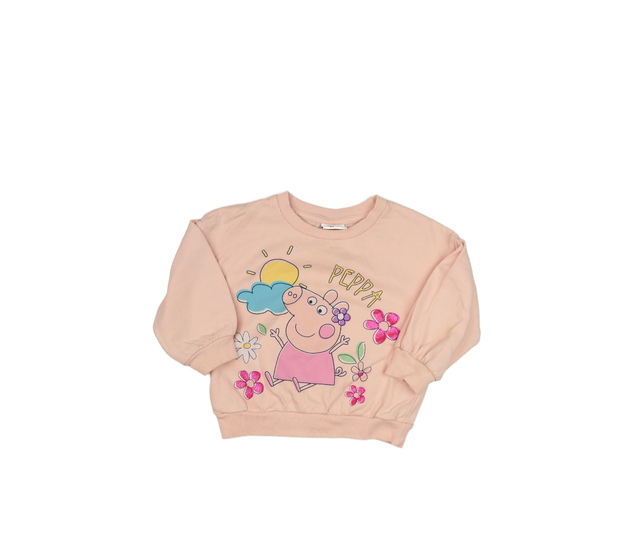 Růžová mikina Prasátko Pepa 