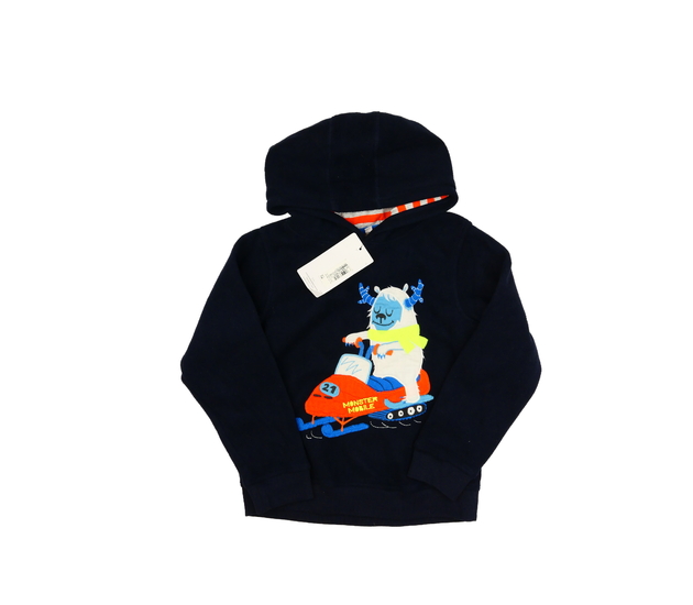 Nová tmavě modrá fleecová mikina M&S