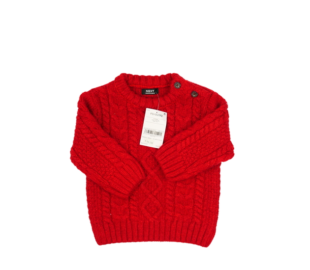 Nový červený svetr Next
