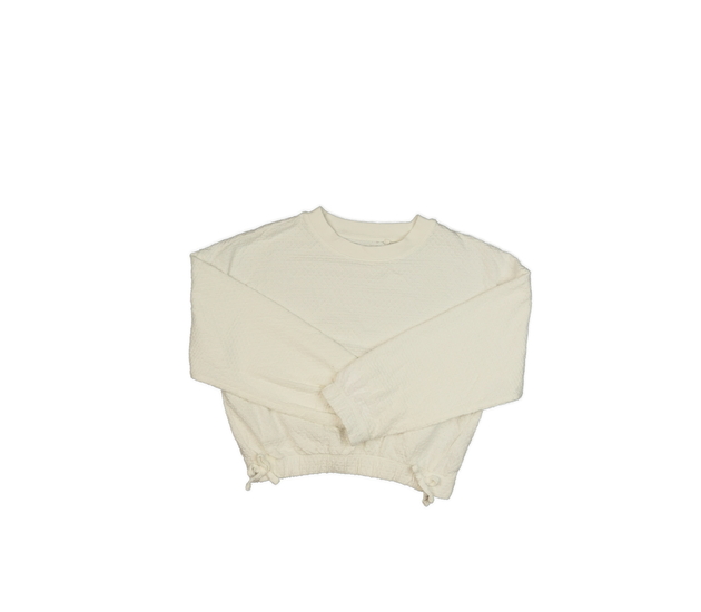 Bílá crop mikina Next