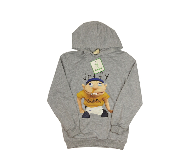 Nová šedá vtipná mikina 