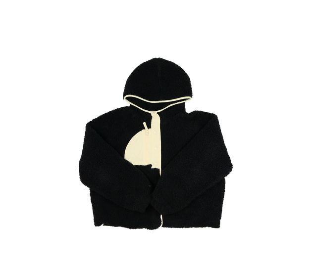 Černá beránková mikina M&S